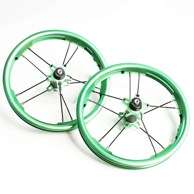 

SMLLOW Kids Balance Bike Wheelset Colorful Aluminum Alloy 12inch Ultralight Children's Slidesliding Bicycle Wheelset