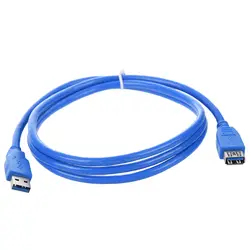 1,5 м/5 футов USB 3,0 A мужчин и женщин Расширение кабель синхронизации данных шнур 5 Гбит/с