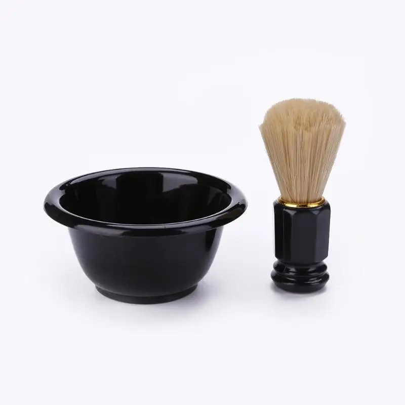 New Design Men Face Cleaning Shaving Mug Brush Bowl Barber Beard Razor