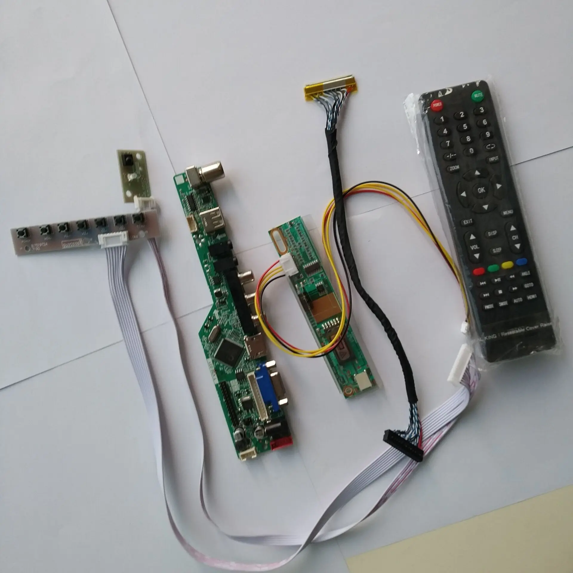 

AUDIO VGA AV TV HDMI USB LCD LED 1 CCFL lamps Controller driver Board kit For LTN154X3-L06-6 1280*800 panel card