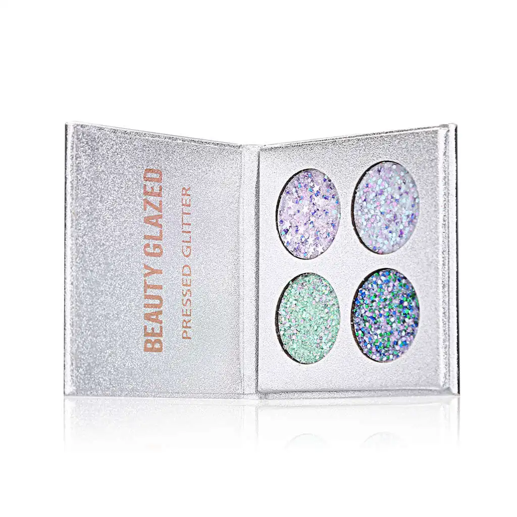 

Beauty Glazed Colors Matte Glitter Injections Pressed Glitters Eyeshadow Diamond Rainbow Make Up Cosmetic Eye shadow Palette