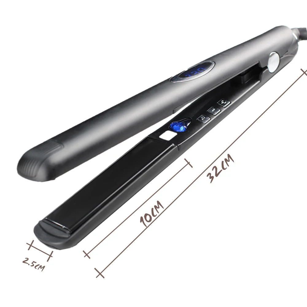Утюжок выпрямитель для волос Gladay 1 дюйм с ЖК дисплеем|flat iron|iron flathair heat |