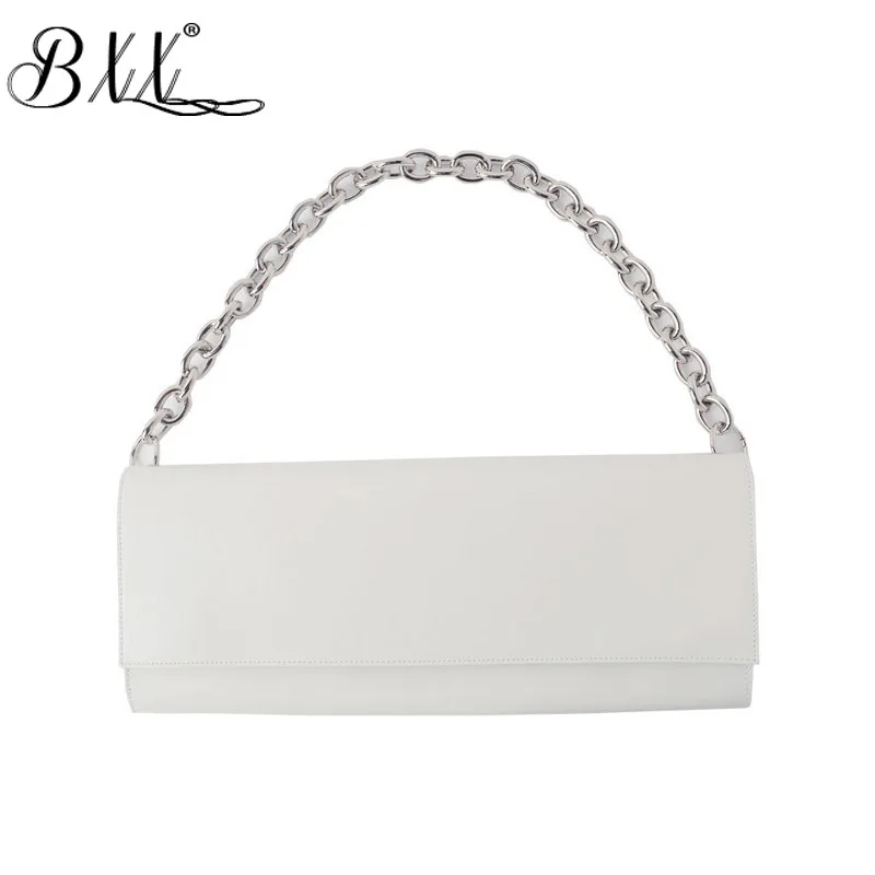 

BXX Bag / 2019 New Fashion Spring And Summer Women Casual Rectangular Envelope Bags Thick Chain Shoulder Bags Handbag ZB704
