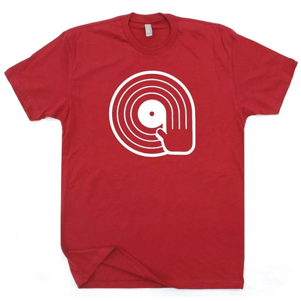 

DJ Vinyl Records T Shirt Turntables Trust Me I'm the Kiss Technics Tee Vintage Retro 80s Hipster cool tops