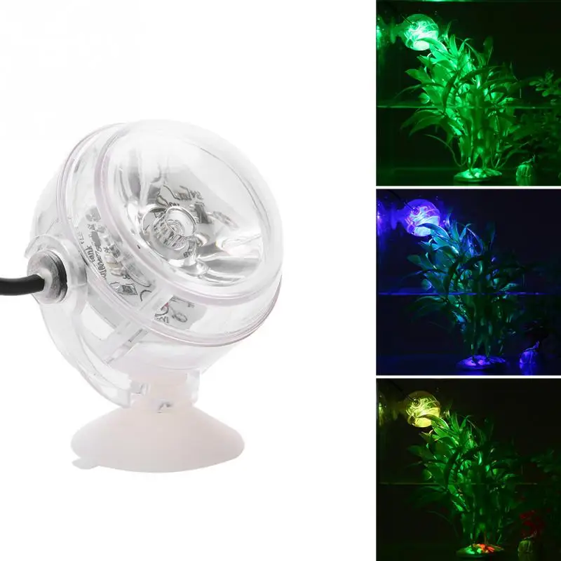 

Waterproof Fishing Light Aquarium Fish Tank Spot Light Mini LED Spotlights Submersible Fish Tank Lamp led piscina