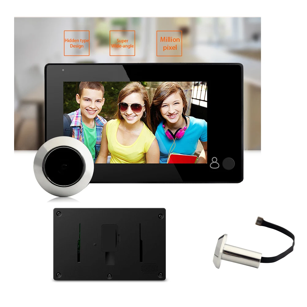 

Smart Wireless Video DoorBell PIR Visual Camera Door Home Monitor Security NEW