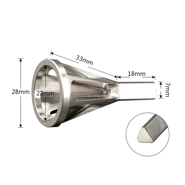 Outil d'ébavurage externe chamfer, outil d'ébavurage dur haute