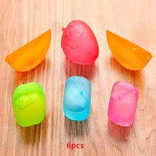 6 шт многоразовая летняя Питьевая форма для приготовления льда экологически чистые разноцветные фрукты и квадратные вечерние Инструменты подарки
