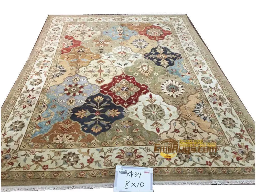 

Original single export Turkish handmade carpets OUSHAK Ozarks pure wool carpet XP34 8x10gc47zieyg28