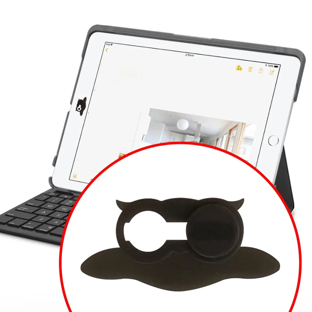 3 шт./компл. Сова Форма чехол для веб-камеры магнит затвора слайдер пластик камера Чехол для веб ноутбука Планшетные ПК Privacy