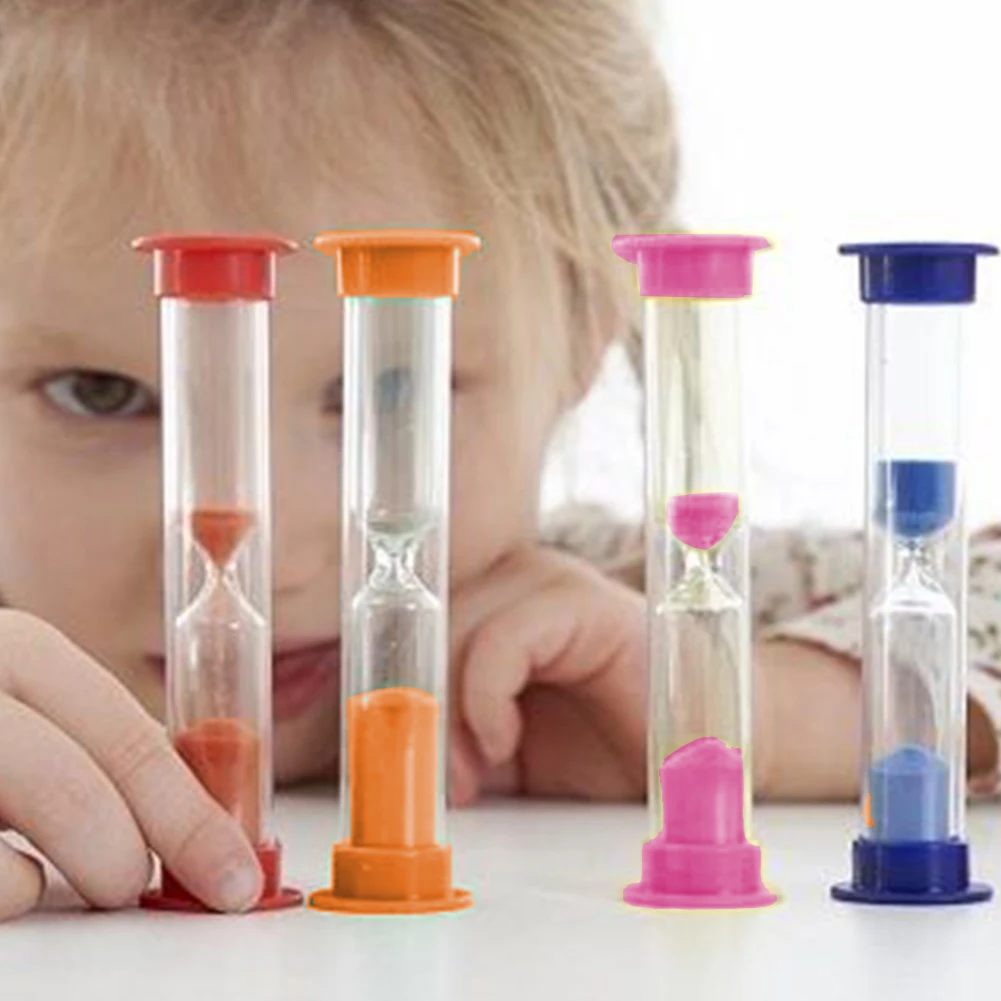 

2 Minutes Small Sand Timer Hourglasses Glass Sand Dropping Time Counting Glass Hourglass Decor Home Decorative Clock #35