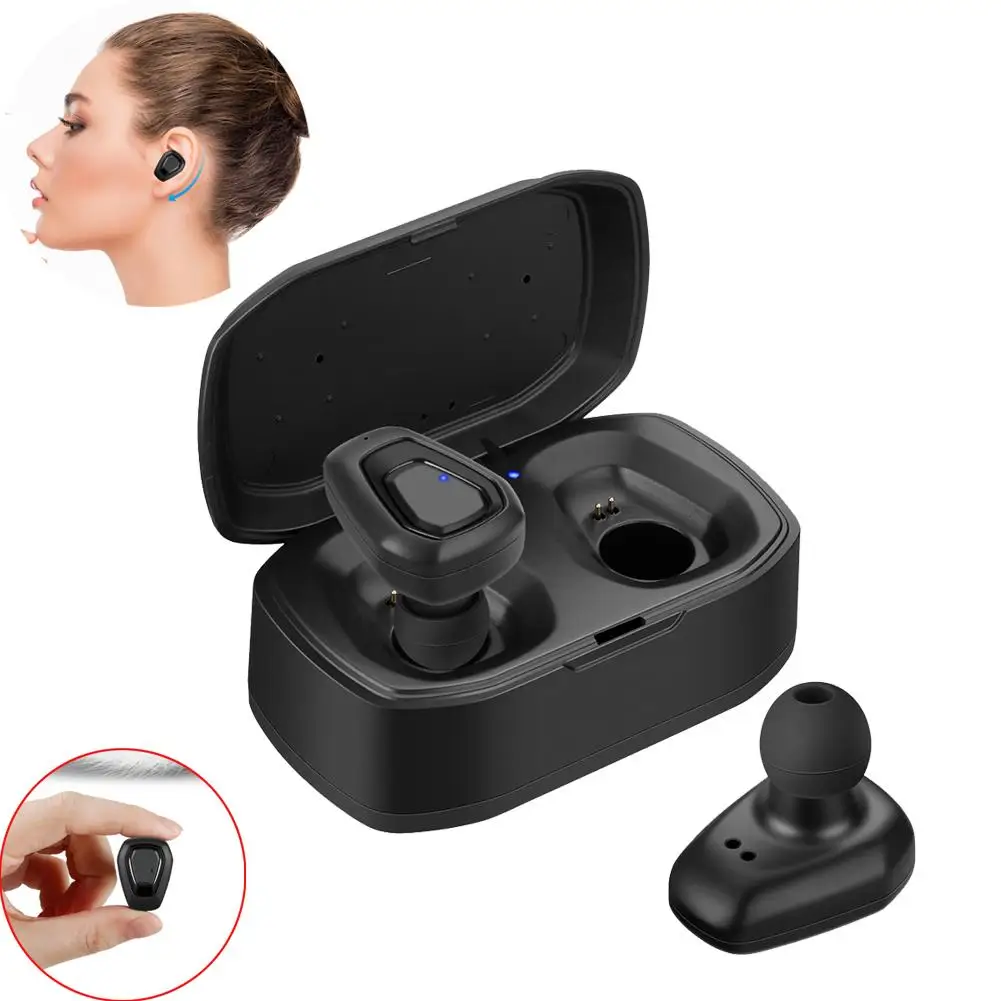 TWS Wireless Earbuds Headset Bluetooth In Ear Stereo Noise Cancelling for Samsung IOS iPhone Huawei P30 P20Pro Lite