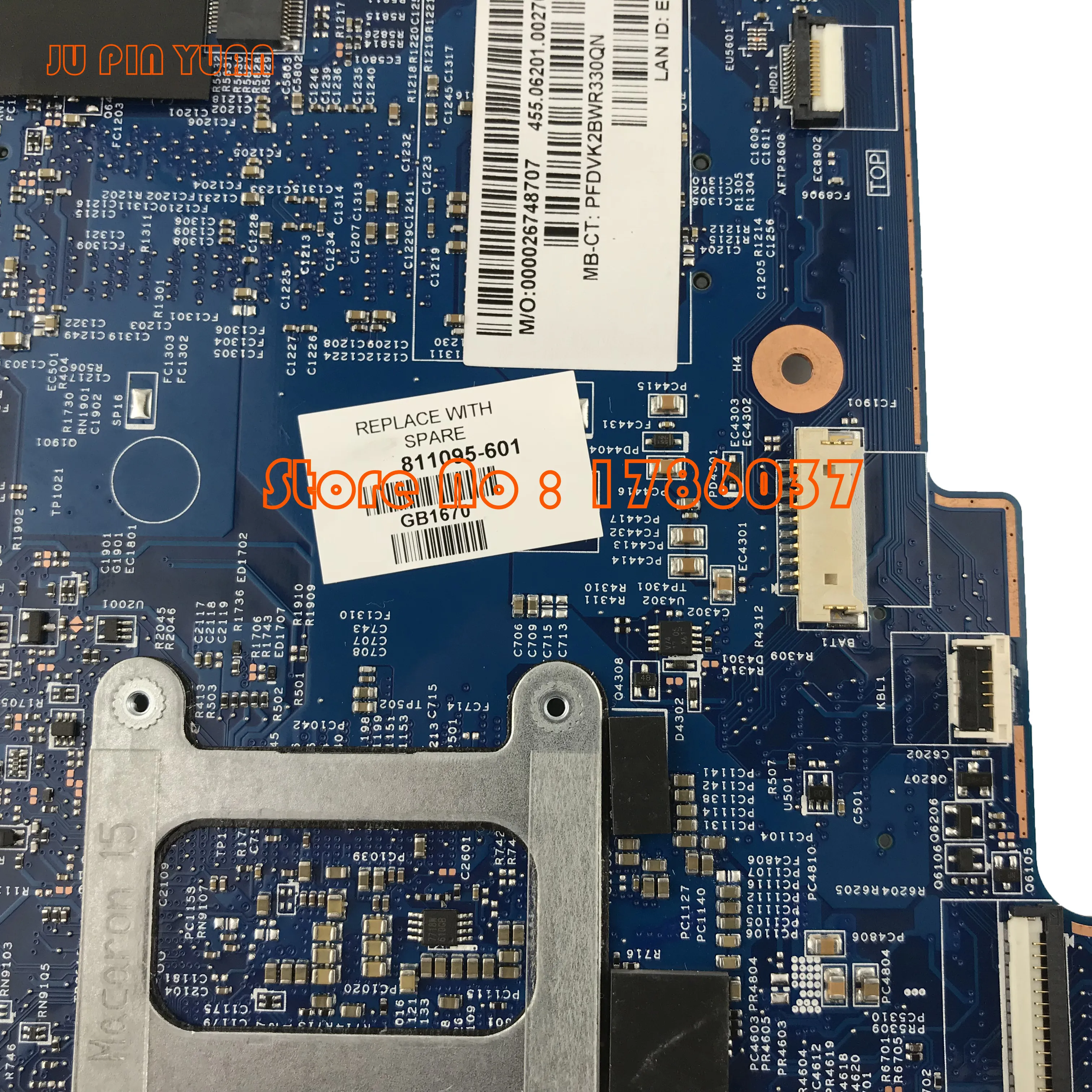 جو دبوس يوان 811095-601 811095-501 448.06202.0021 ل HP الحسد x360 15-W 15-W158CA M6-W اللوحة مع i5-6200U اختبار بالكامل جو دبوس يوان 811095-601 811095-501 448.06202.0021 ل HP الحسد x360 15-W 15-W158CA M6-W اللوحة مع i5-6200U اختبار بالكامل