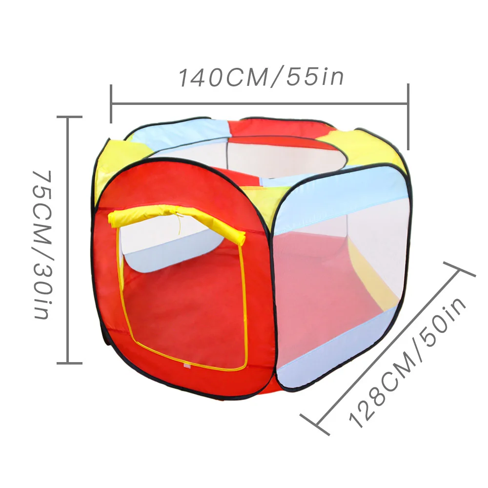 Outdoor Easy Folding Ocean Ball Pool Play Pen Game Tent Toy House Children's Interactive Game Toys 2