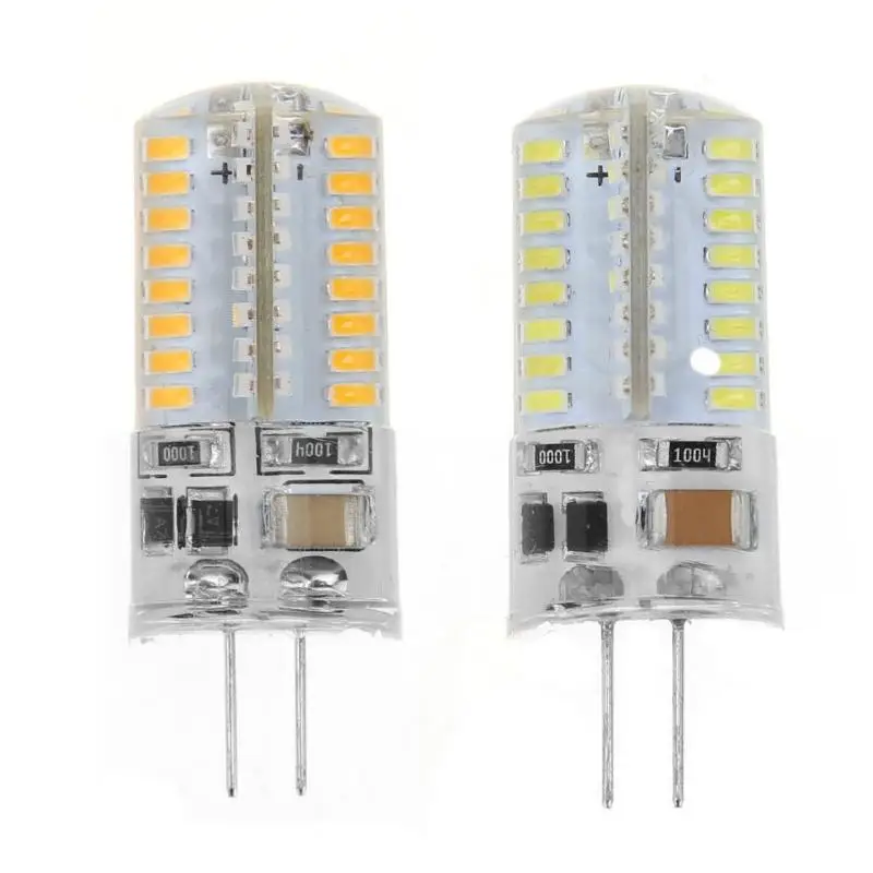 

Mini G4 LED Light 3W AC 220V 64 SMD 3014 LED Bulb 360 Beam Angle Lighting Lamp LED Bulb G4 mini Ultra Bright Chandelier Lights