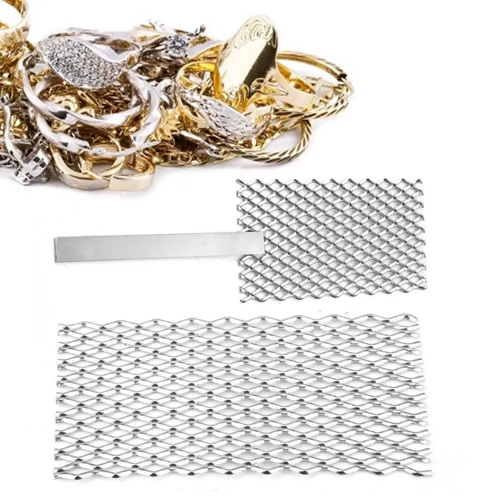 

Professional Jewelry Platinized Mesh Jewelry Making Plating Tool with Handle for Jeweler High Quality Jewelry Making