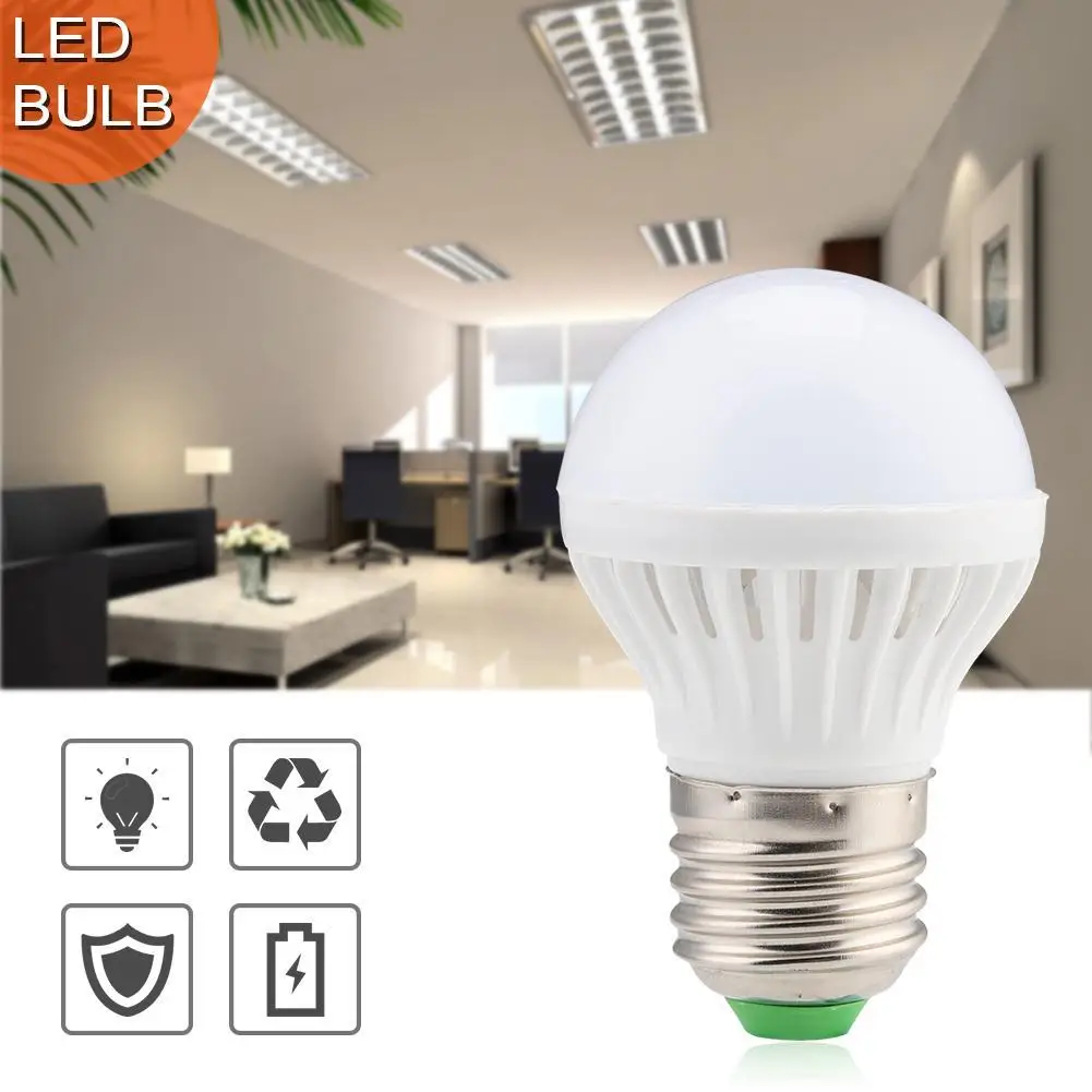 

3W LED Bulbs E27 6000K Lamp Emergency Portable Outdoor Night Light 12V 220V Bulb Camping Lamp Hunting Lantern