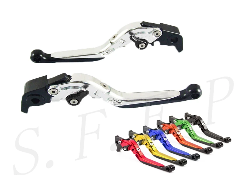 CNC Aluminum Folding Extendable Adjustable Brake Clutch Levers For Aprilia DORSODURO 900 2017-2018 | Автомобили и мотоциклы