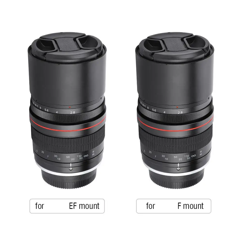 135 мм F2.8 DSLR Полнокадровый телеобъектив Большая диафрагма ручная фиксированная