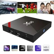 

X96 Amlogic S905W Quad Core Android 7.1 TV Box 1GB+8GB/2GB+16GB X96 Android 7.1 TV Box BT4.0 2.4G WiFi 4K Media Player
