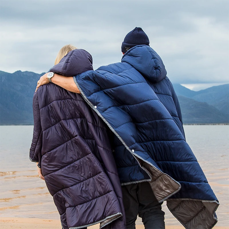 Sleeping Bag Naturehike Outdoor Wearable Cloak Sleeping Bag Winter Plus Quilt Lazy Sleeping Bag for sleeping bag