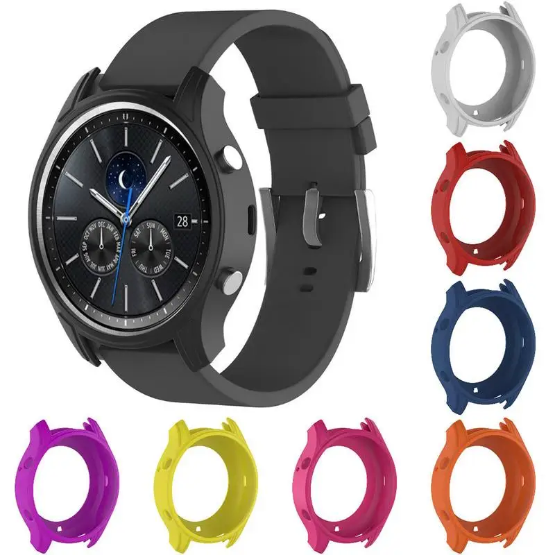 Силиконовый защитный чехол для Samsung Gear S3 Classic Galaxy Watch 46 мм R800 Смарт-часы |