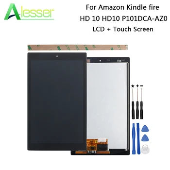 

Alesser For Amazon Kindle fire HD 10 HD10 P101DCA-AZ0 LCD Display +Touch Screen Digitizer For Amazon Kindle fire +Tools+Adhesive