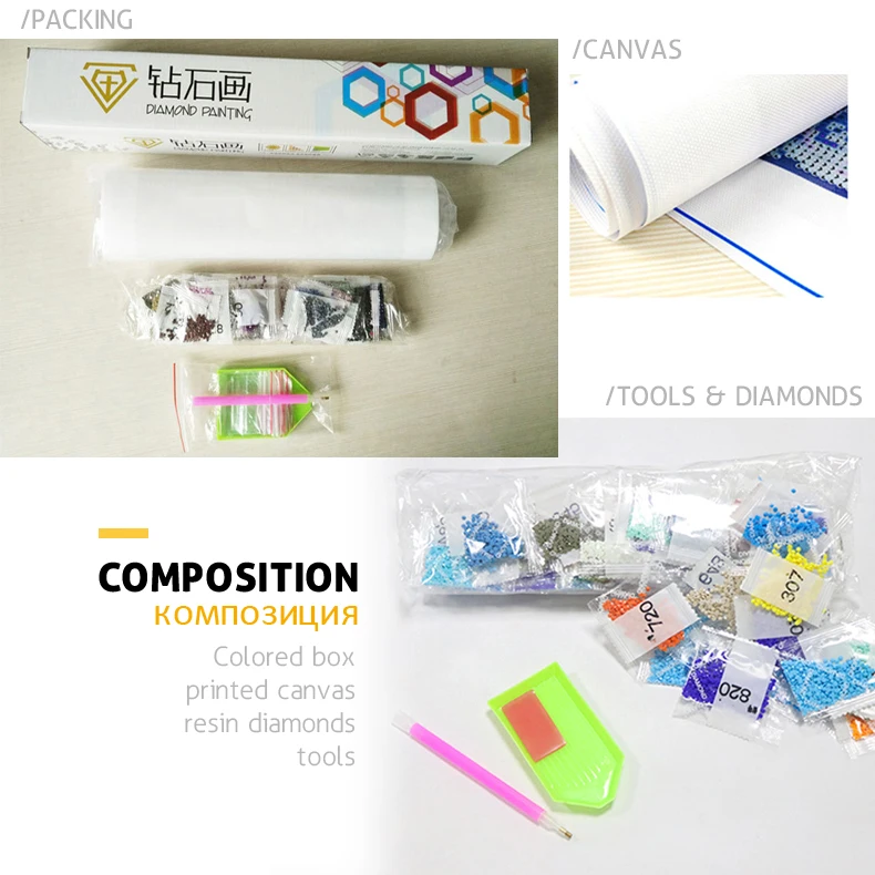 Аксессуары для алмазной живописи алмазная вышивка 5D DIY Алмазная мозаика картина