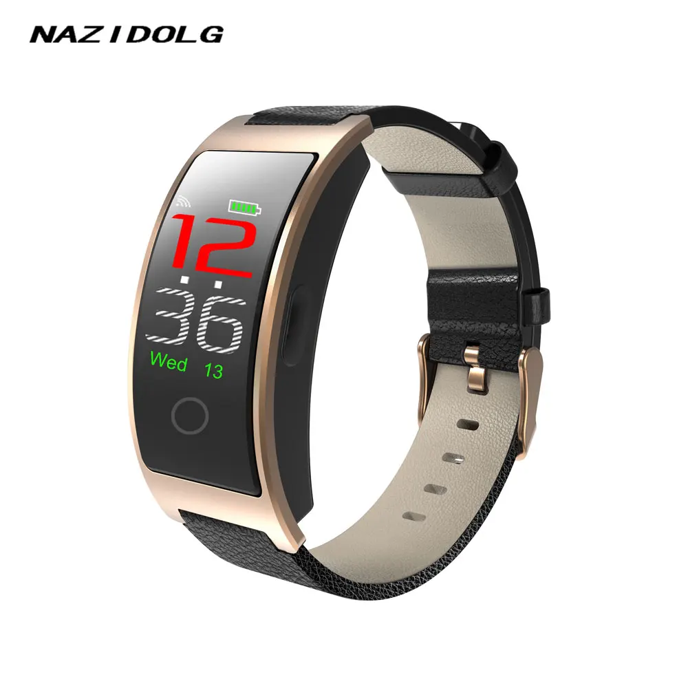 

NAZIDOLG Smart wrist watch outdoor sport use with Bluetooth button and APP control CK11C