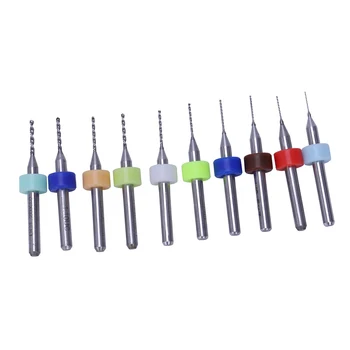 

Drill Bits for 3D Printer Nozzle Cleaning Kit Pack of 10PCS: 0.3mm 0.4mm 0.5mm 0.6mm 0.7mm 0.8mm 0.9mm 1.0mm 1.1mm 1.2mm