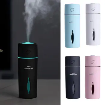 

LED Mini Portable Car Humidifier Air Purifier Freshener Essential Oil Diffuser Hot New USB Car Use Office Use Mini Humidifier