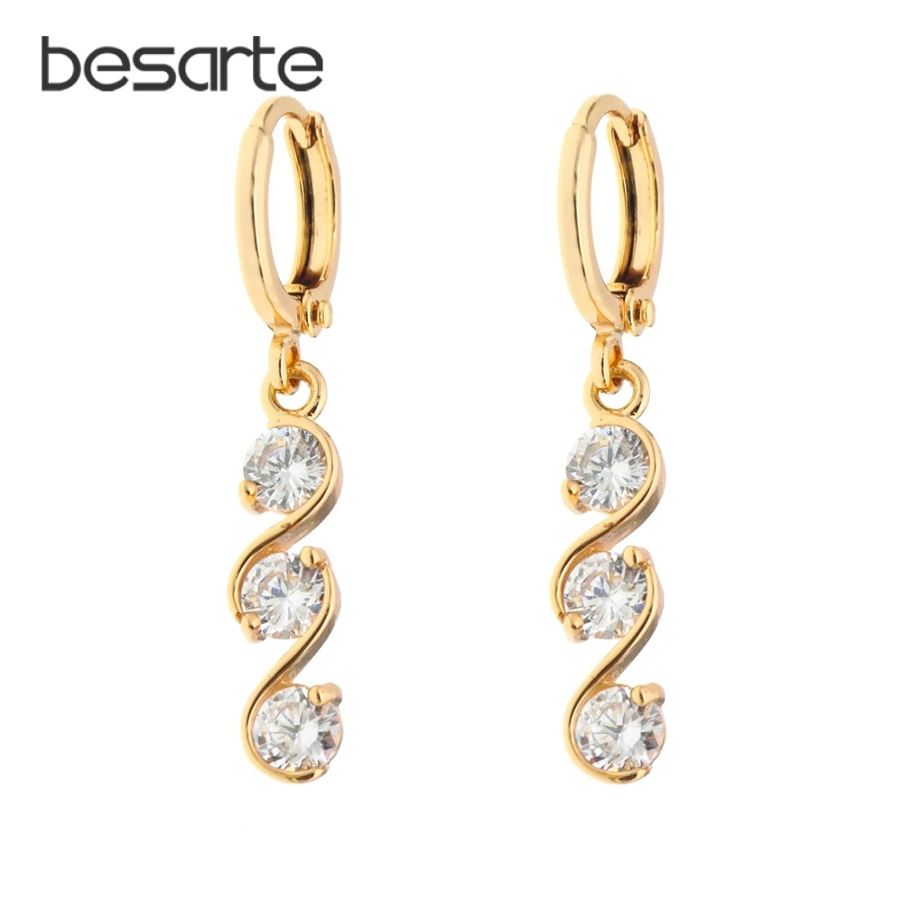 Ciondola Gli Orecchini In Oro Delle Donne Degli Orecchini Lunghi Oorbel Orecchini Donna Orecchini Bijoux Femme Kolczyki Damskie Gioielli Indiani Taki 