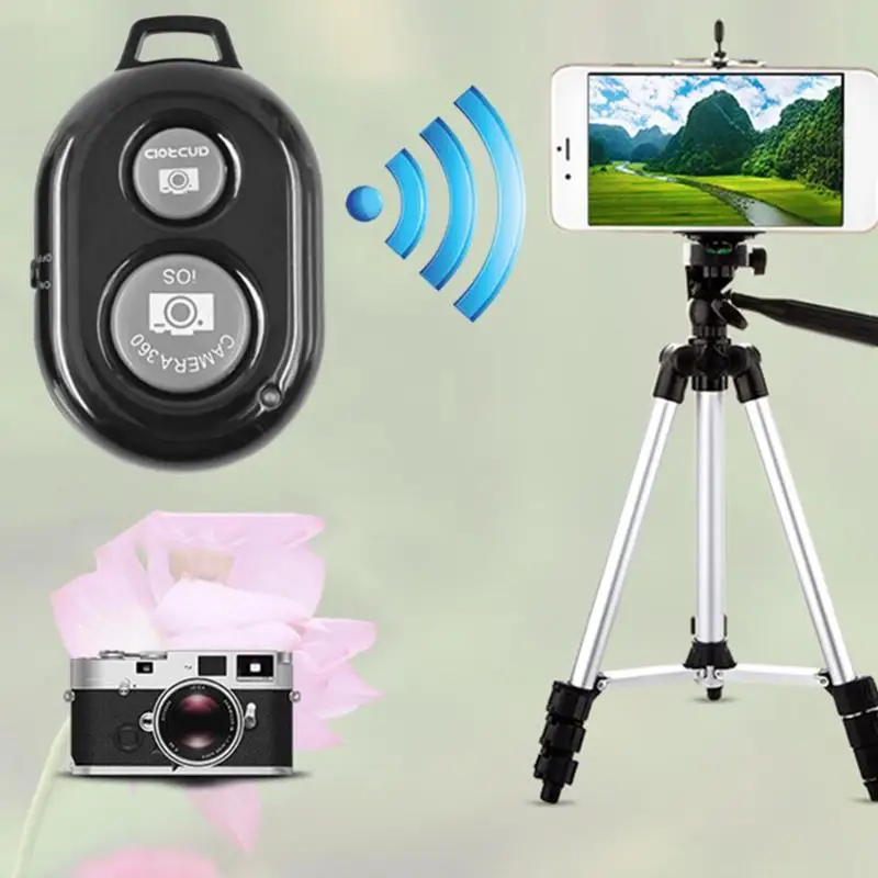 

Wireless Bluetooth Remote Control Button Shutter Release for IOS Android Mobile Phone Selfie Stick Camera Remote