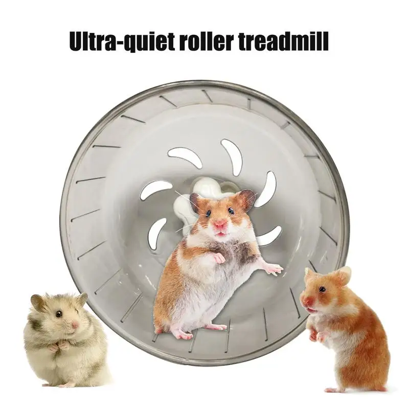 

Small Pet Toy Small Hamster Running Exercise Wheel Pet Toy Ultra Quiet Roller Treadmill