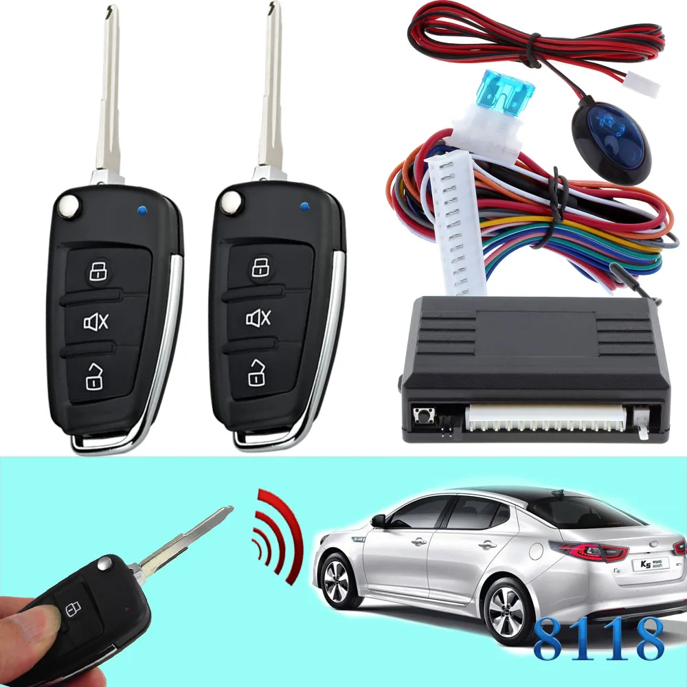 

Auto Keyless entry system car flip key for kiai #15 left remote control door lock unlock central locking system CHADWICK 8118