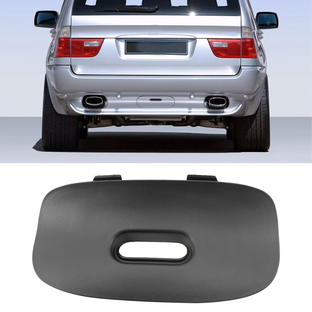 

Rear Bumper Cover Flap Trailer Hitch Mount for BMW X5 E53 2000-2006 51128402327 Car Styling