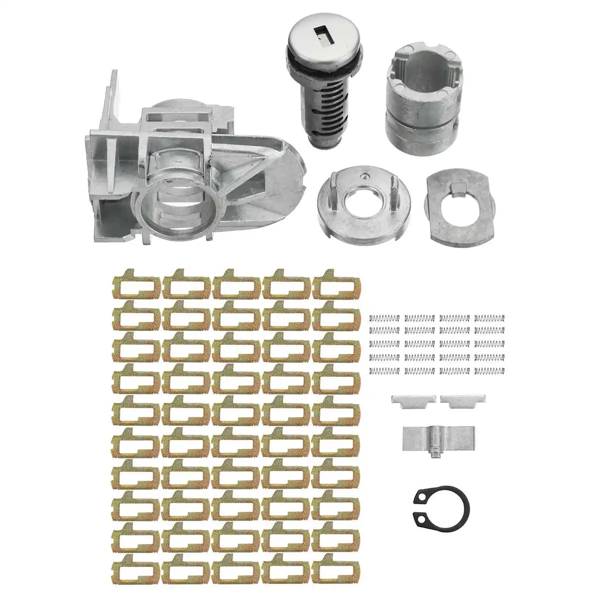 1 компл. Автомобильный Замок передней двери цилиндр Ремонтный комплект 1552849 для Ford для Focus для C-Max для S-Max