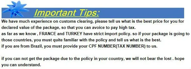 important tips