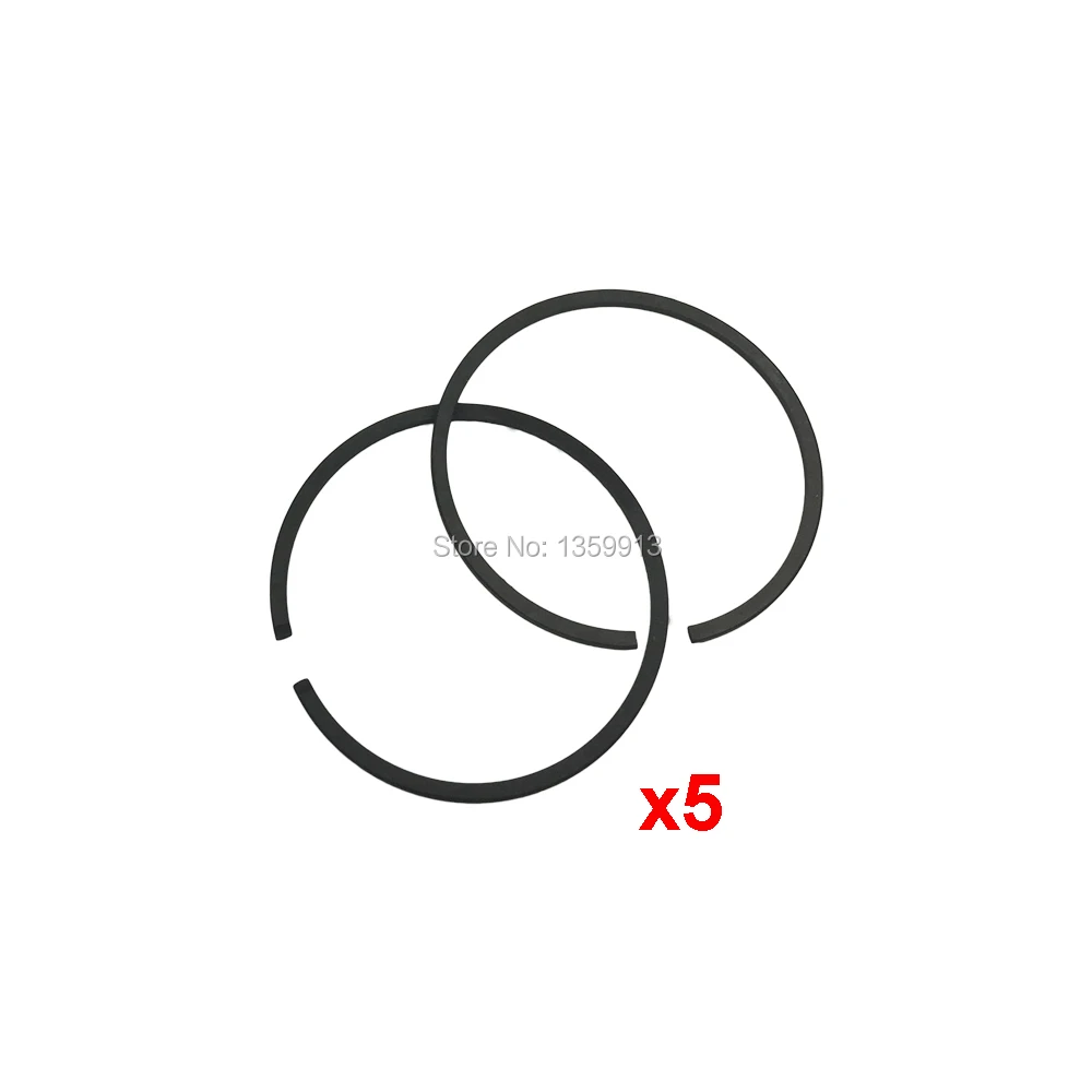 

5 Sets 38mm Piston rings Fit 018 MS180 Chainsaw