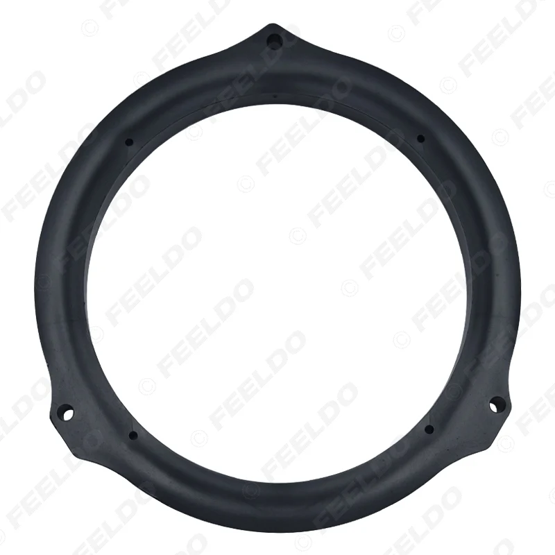 Feeldo-espaçador para alto-falante da porta dianteira do carro, anéis modificados sólidos para ford focus, áudio, almofada, suportes de altifalante