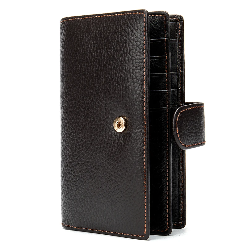 

Popular Slim Buckle Money Bag Men's Wallet Fashion High Quality Male Culth Bag Purse For Phone Credit Card Holder