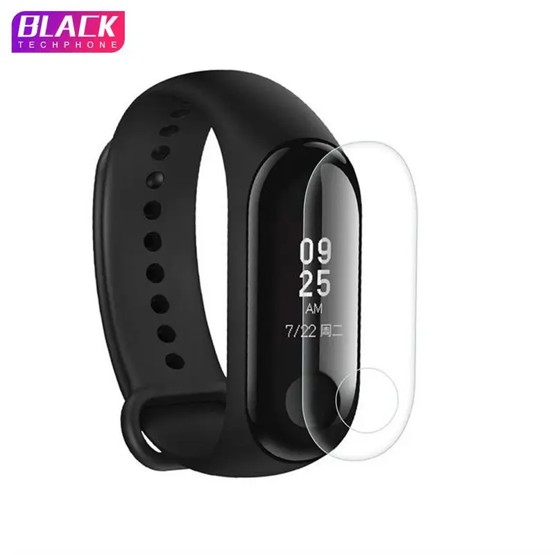 

M3 Resist Film High-Definition Waterproof Non-Curved Edge Explosion-Proof Steel Tough Tempered Film For Xiaomi Smart Bracelet 3
