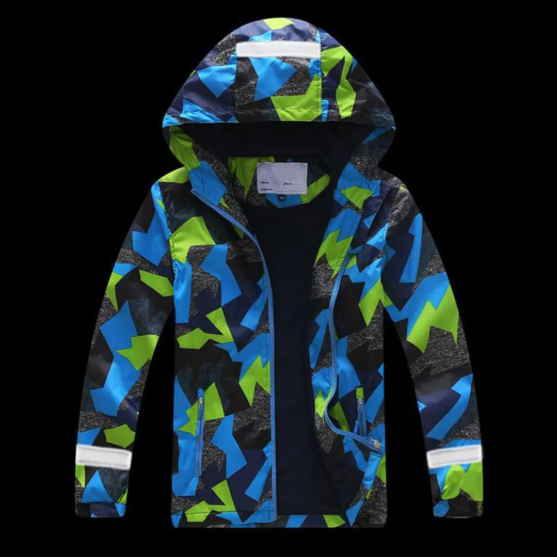 2019 New Spring Children Jacket For Boy Hoodies Kids Warm Teenage Coat Kids Fleece Windbreakers Water Proof Korean Clothes