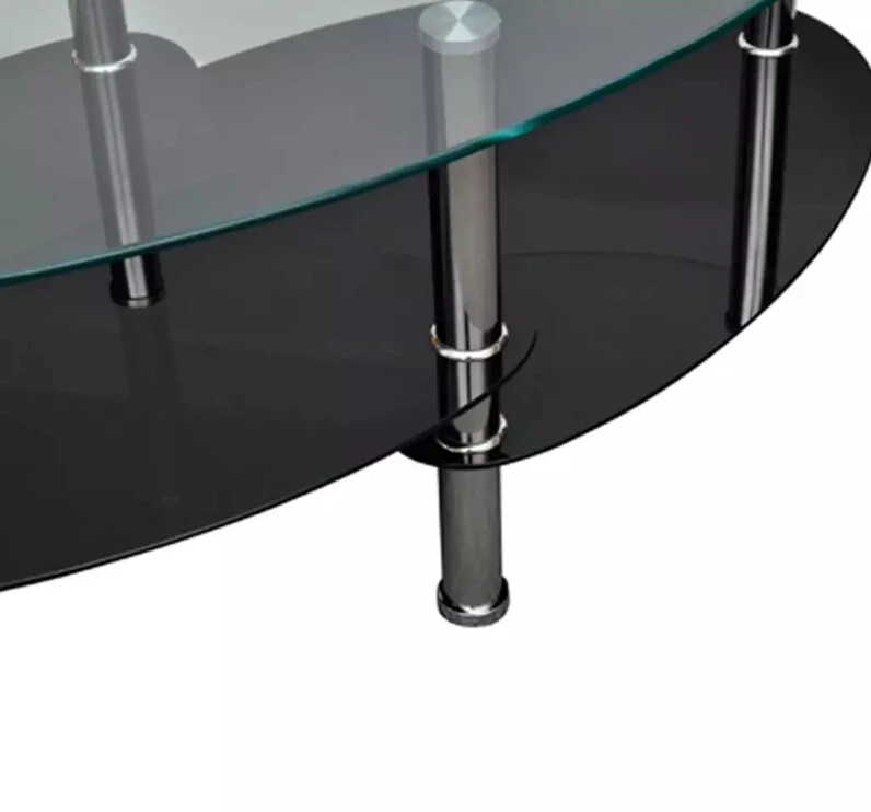 vidaXL Exclusive Design Coffee Table for Home Office Black 240509