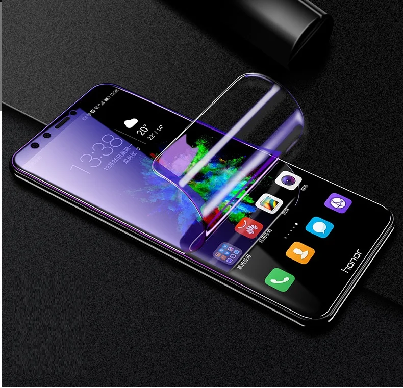 Полный закругленный протектор экрана на Oppo A1 A3 A5 A73 A83 Find X Мягкая Гидрогелевая
