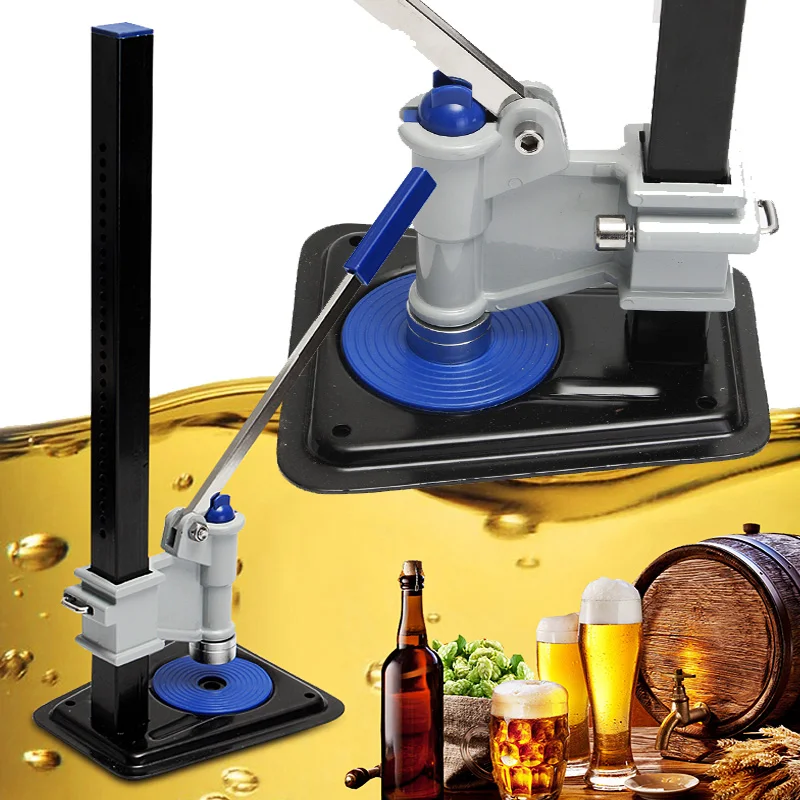 

Beer Bottle Capper Auto Lever Bench Capper For Home Brew Keg Soda Crown Capping