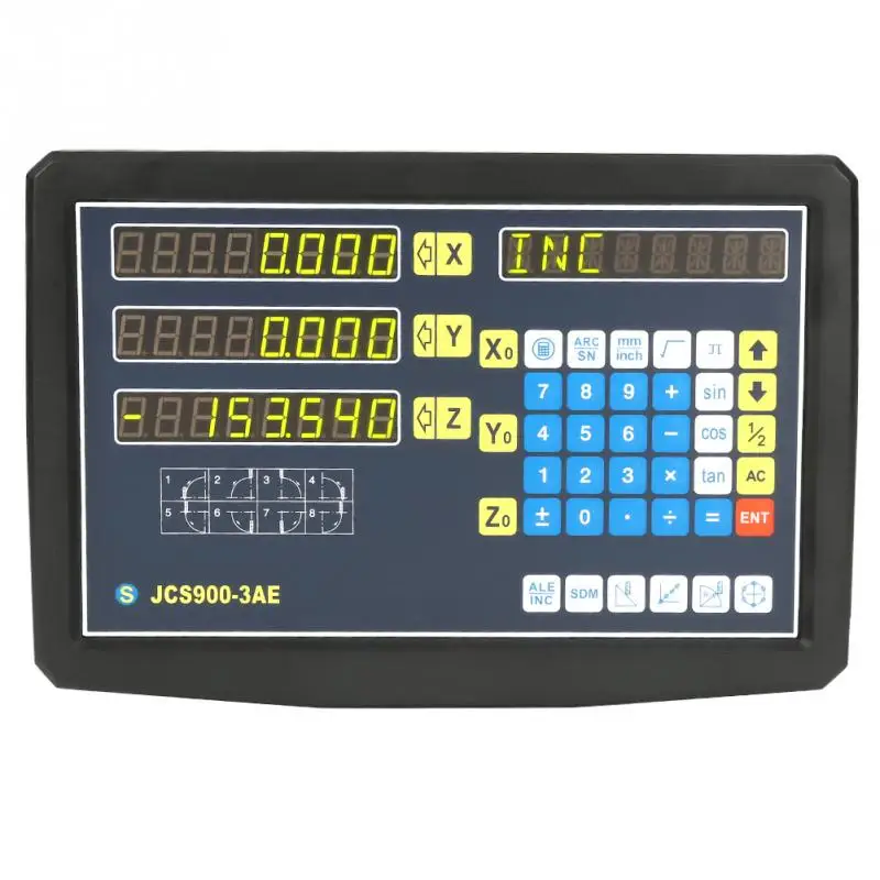 JCS900 3AE цифровой индикации 100 мм/500 мм/800 мм линейной шкалы кодировщик 110 240 В