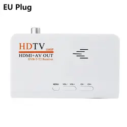 HD 1080 P DVB-T/T2 tv Box AV CVBS цифровой наземный тюнер приемник Empf nger