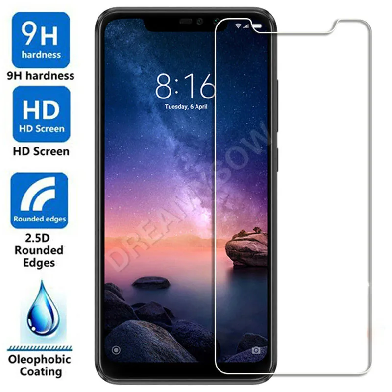 

For Xiaomi Mi 8 Lite Tempered Glass for Xiaomi Mi9 Mi4C 4I Mi8 SE Phone Screen Protector Film Redmi 6 Pro 6A S2 Protective Glass