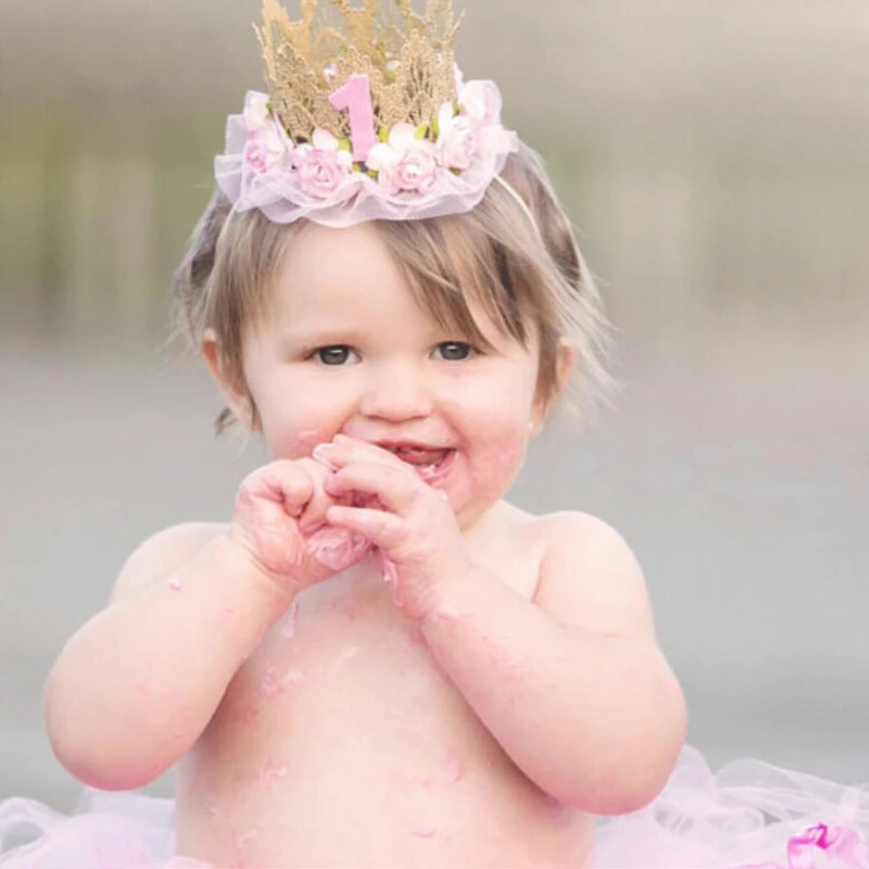 little girl crown headband
